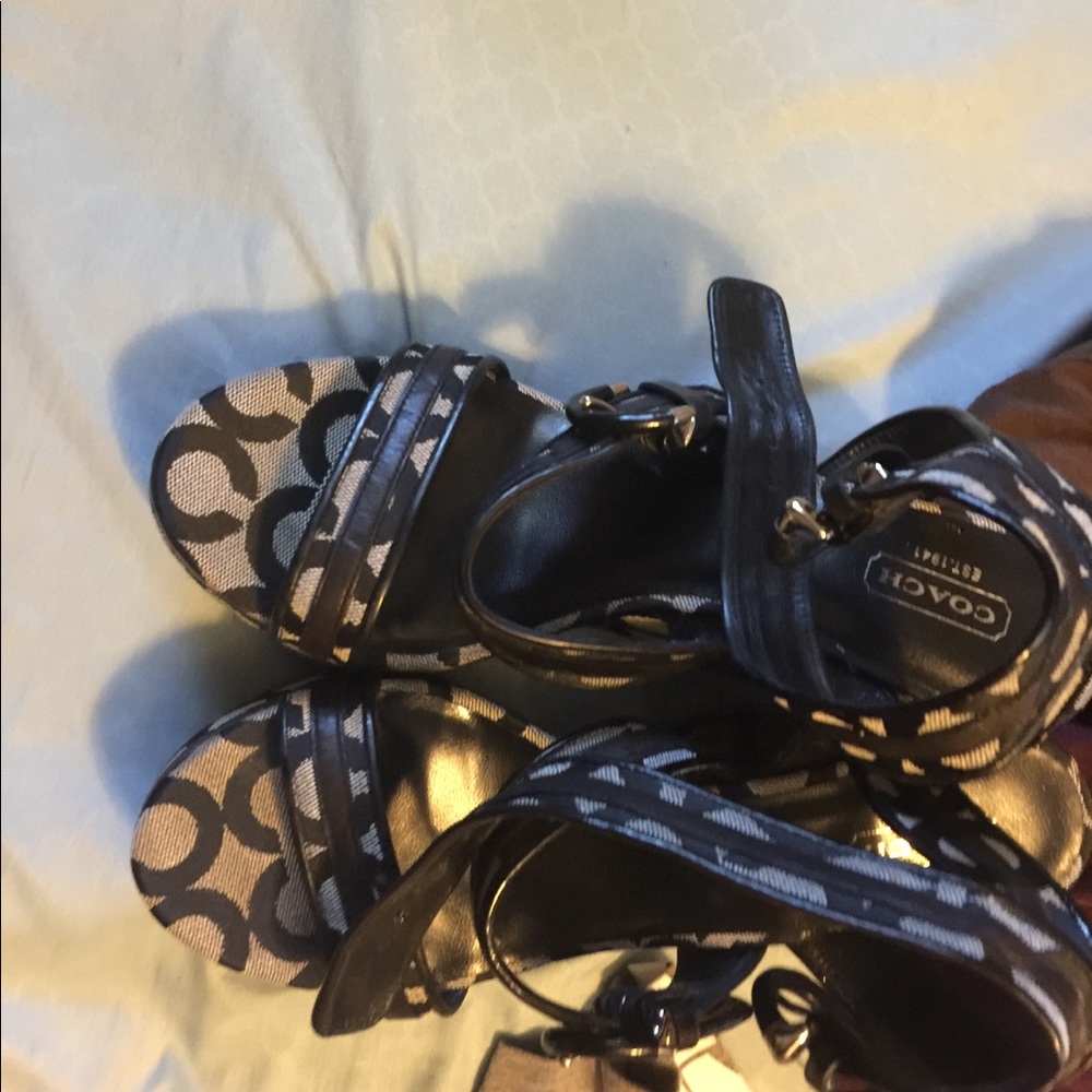 Coach wedges 7.5
